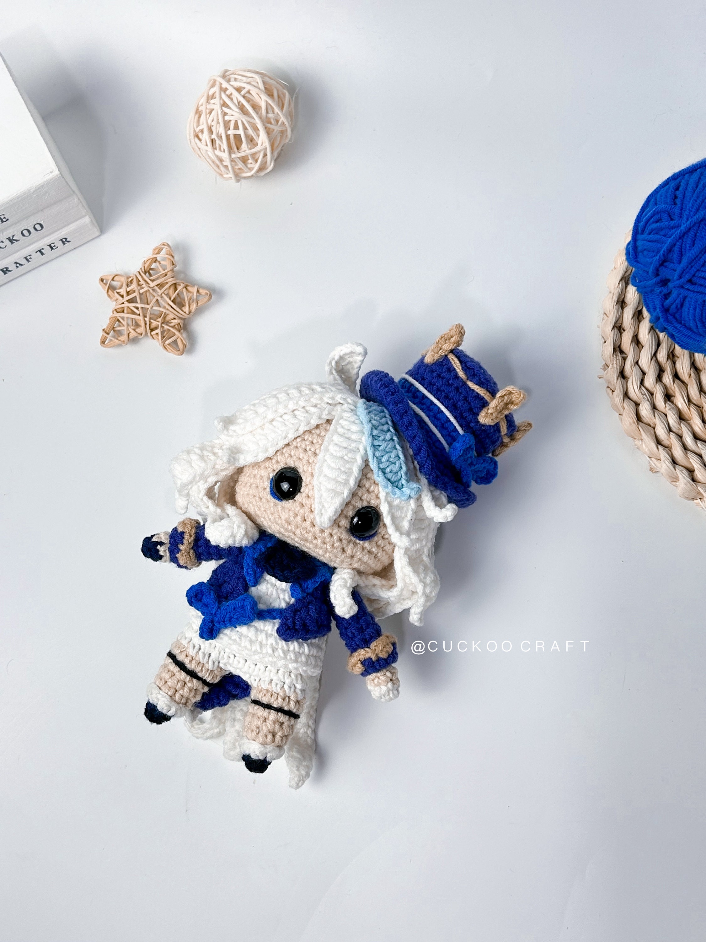 ふりなのあみぐるみ/かぎ針編みパターン 原神 - Etsy 日本