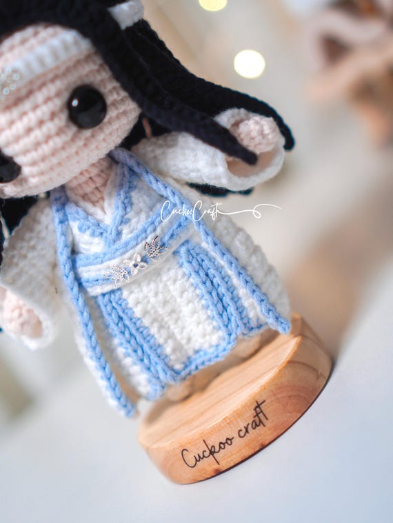 Lan Wangji Amigurumi/crochet Pattern Mo Dao Zu Shi (grandmaster of