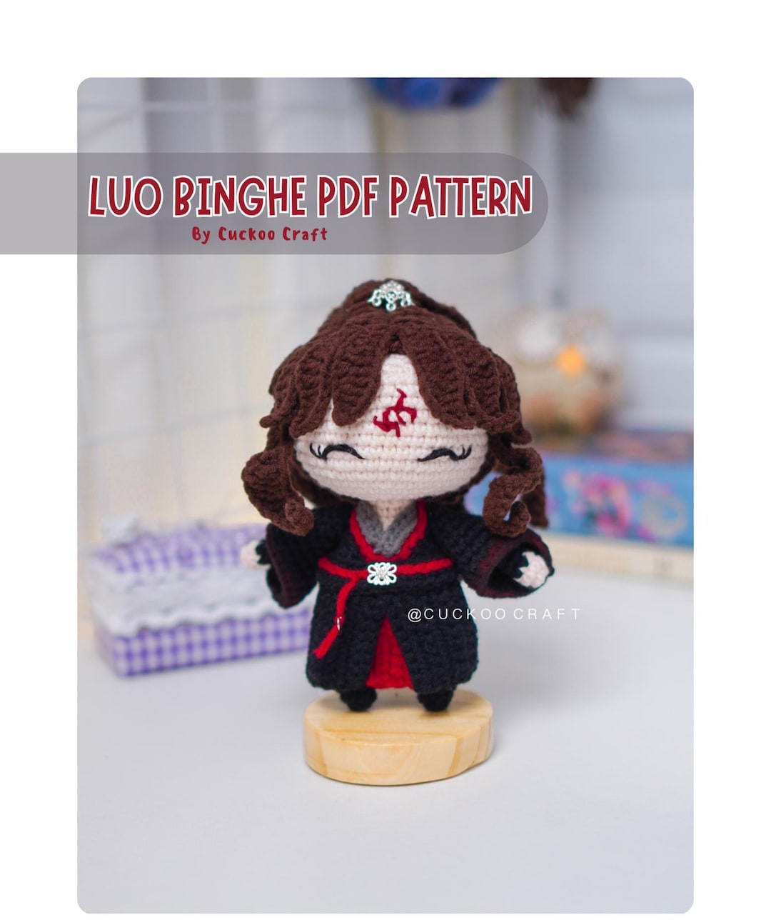 Pattern Scum Luo Binghe Amigurumi/crochet Pattern Scum Villain's Self-saving System ...