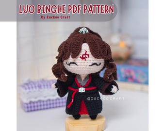 Luo Binghe Amigurumi/Crochet Pattern Scum Villain's Self-Saving System