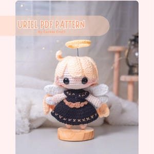 Engel pop amigurumi/haakpatroon alwetende reader