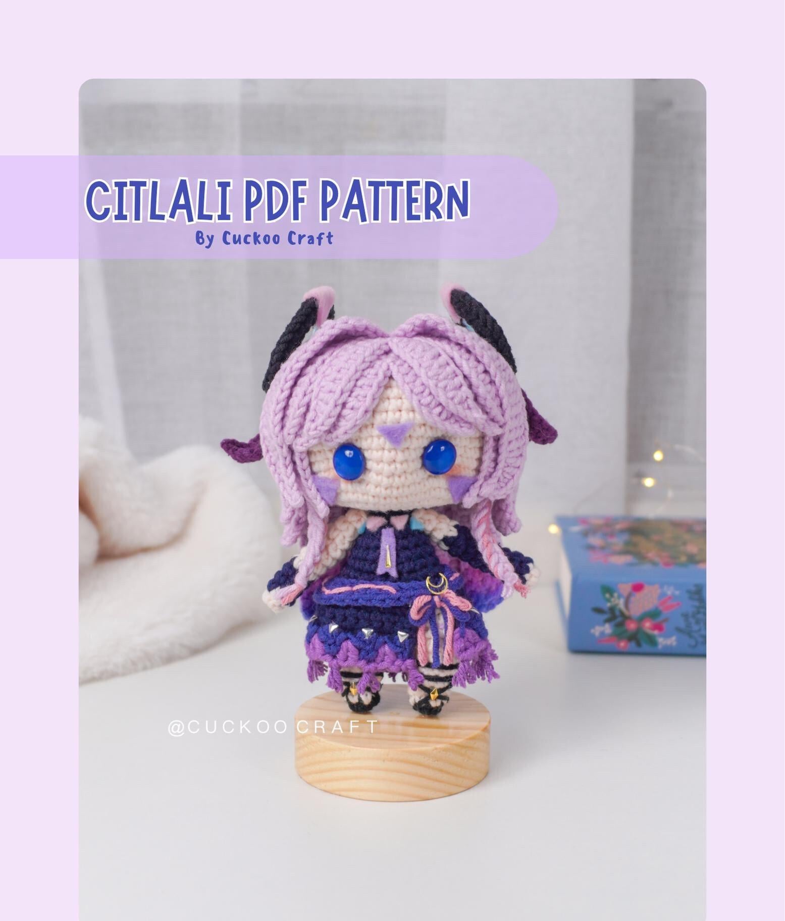 シトラリあみぐるみ/かぎ針編みパターン 原神 - Etsy 日本