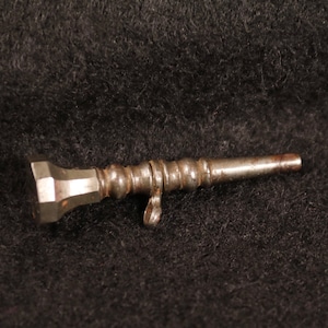 Antique Georgian Steel Watch Key – 18th/19th Century Pocket Watch Winding Key