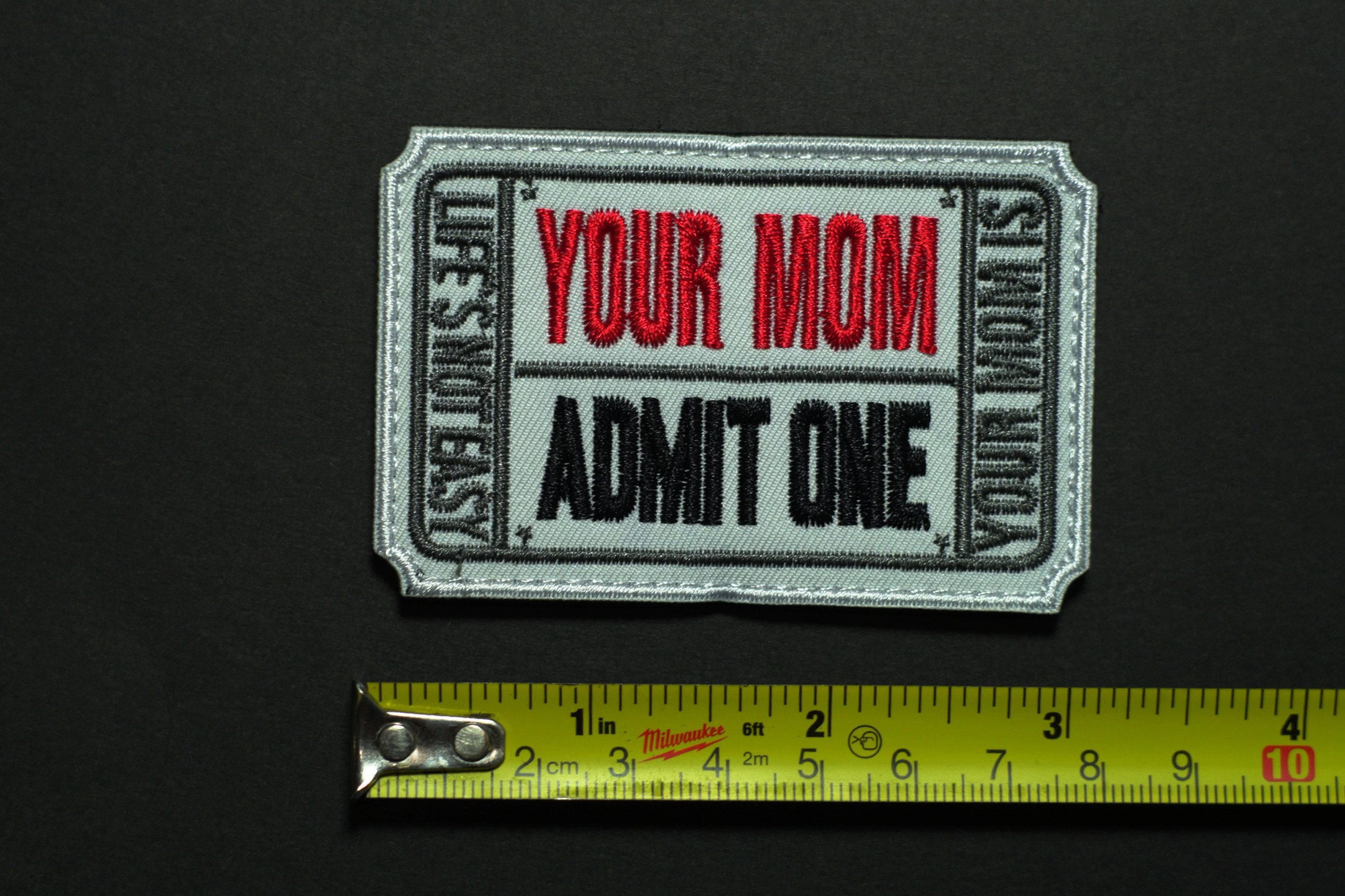 My Other Patch is at Your Mom's House Morale Patch Funny Tactical Military