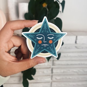 Indie Star Sticker | vinyl car sticker | outdoors utah