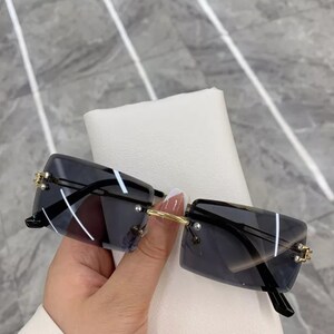 Rimless Chanel Sunglasses -  New Zealand