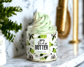 8 oz Coconut Lime Whipped Body Butter | Best Friend Gifts | Gift For her | Mother’s Day Gifts | Valentine’s Day Gifts | Spring Best Gifts