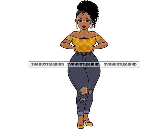 Cartoon ripped jeans 2025