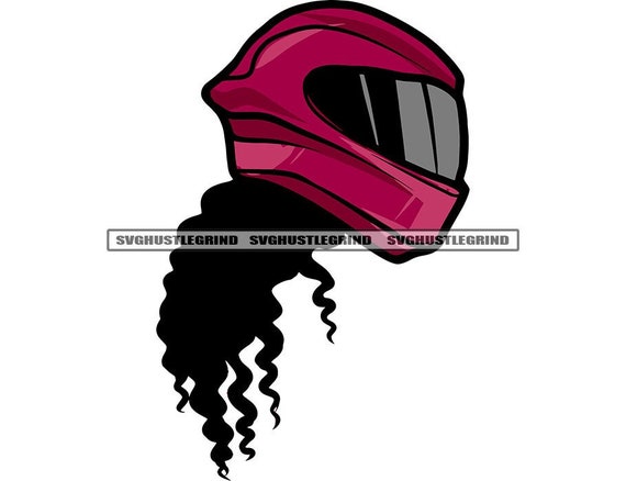 Biker Mujeres Con Casco De Moto Mujer Motorista Con Casco Posando