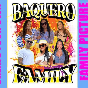 Imagen pirata familiar personalizada para vacaciones Estilo de camiseta de rap Experto en nuevas tendencias Solicitud de diseño personalizado Retrato de personaje de dibujos animados Logotipo comercial
