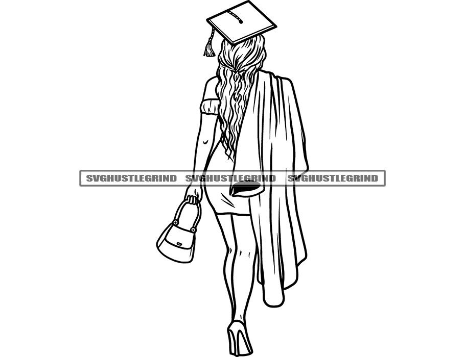 green emerald velvet dress Digital Watercolor Illustration Fashion Girl Graduation Clipart Africa –  Alexandra Tarasova