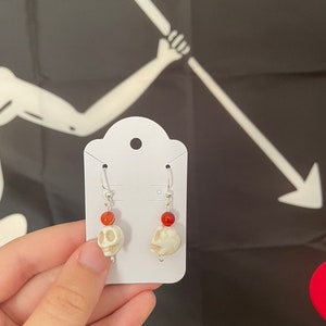 Jim Jiminez from Our Flag Means Death-Inspired Earrings, Our Flag Means Death Jewelry, Our Flag Means Death Crafts
