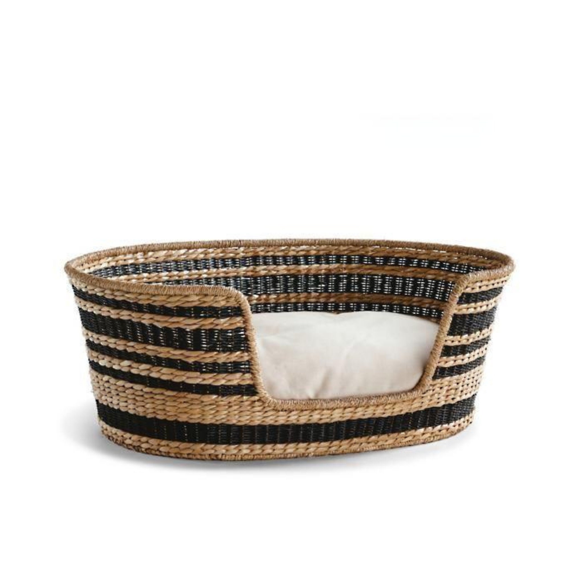 pineapple cat bed wicker