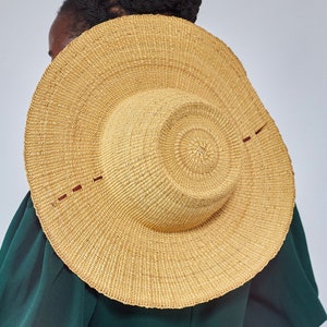 Beach Straw Hat | African Hat | Farmers Sun Hat | Sun Hat | Straw Hat | Bolga Hat | Farmers Hat | Summer Hat | African Straw Hat|Tourism Hat