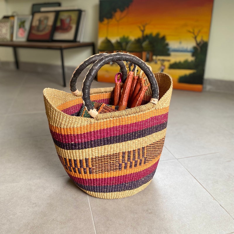 Hand Woven Baskets - Etsy