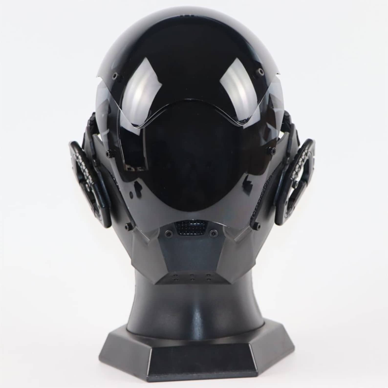 Scifi Mask Techwear Helmet Cyberpunk 2077 Police Etsy