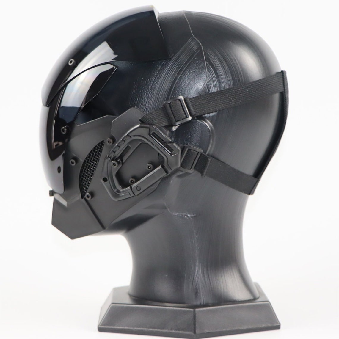 Scifi Mask Techwear Helmet Cyberpunk 2077 Police Etsy Canada