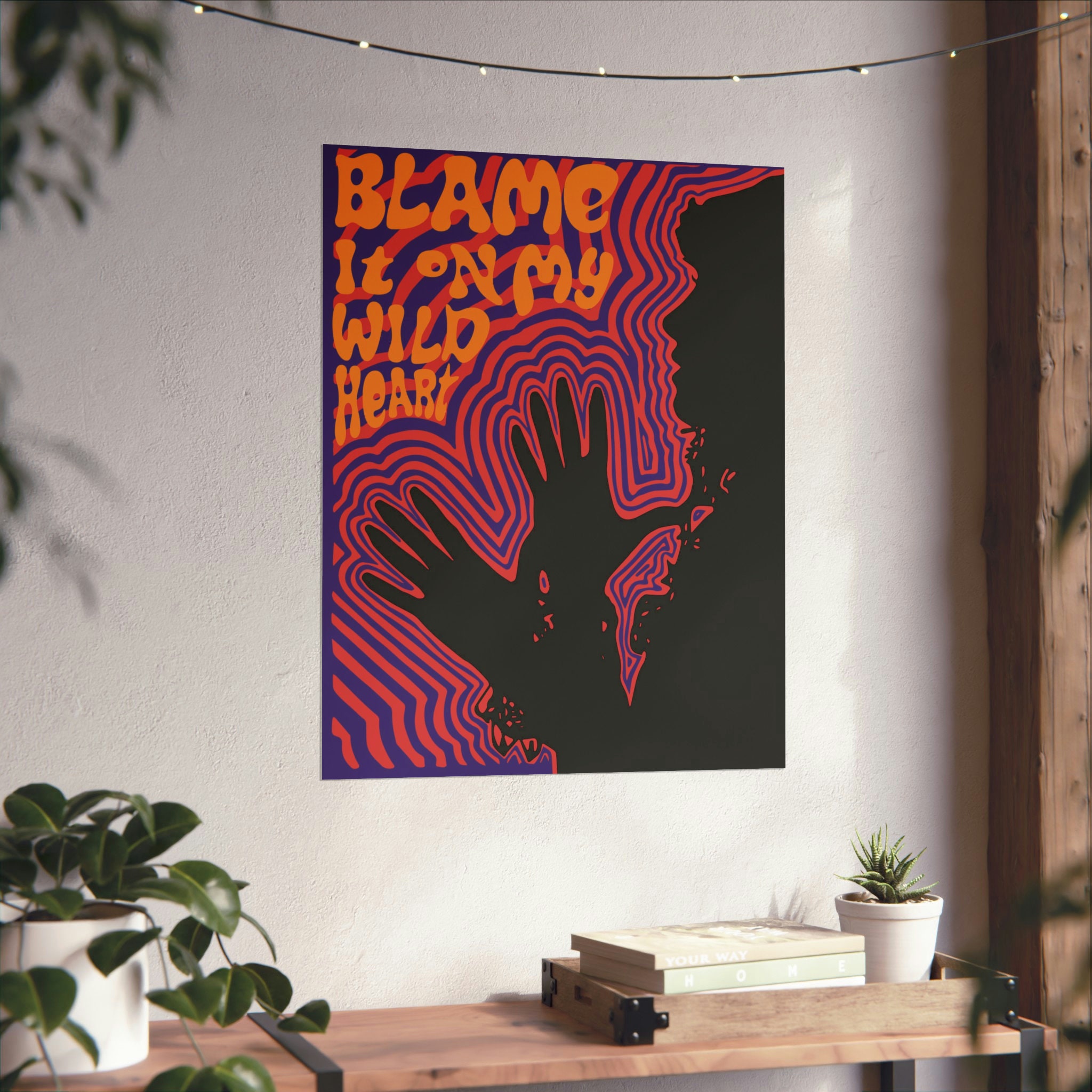 Etsy Wild at Heart Poster -