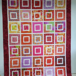 Handmade Block Style Quilt