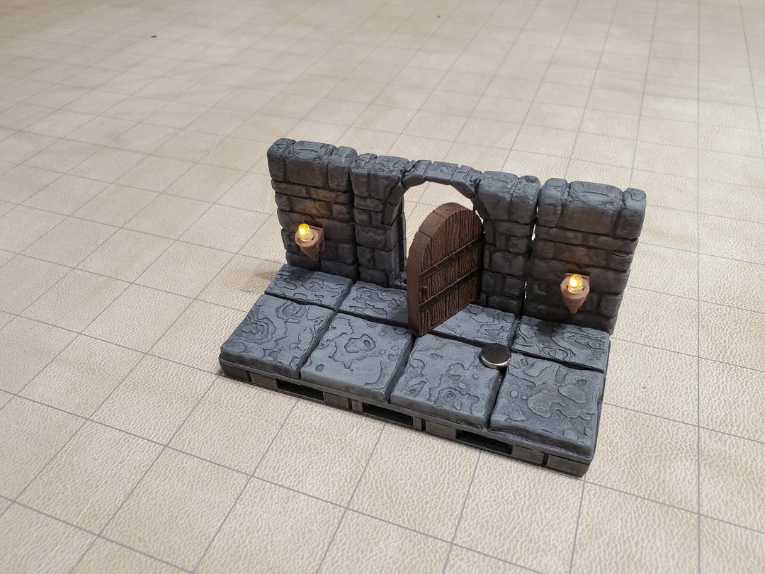 Elec~terrain 4x2 Powerblock Stone Wall Tile - LED Lighting - for ...