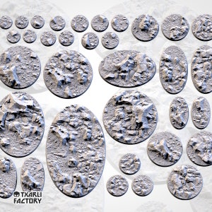 Stony Desert Bases | Txarli Factory | Round/Oval