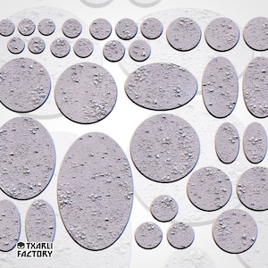 Dry Ground Bases | Txarli Factory | Round/Oval