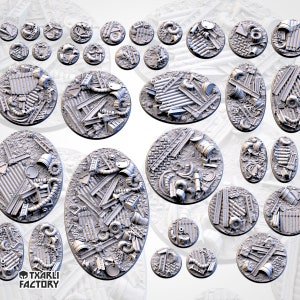 Scrap Bases | Txarli Factory | Round/Oval