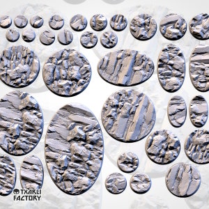 Stony Bases | Txarli Factory | Round/Oval