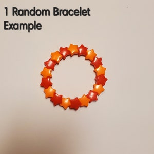 Random or Custom Mystery Kandi Single Bracelets (shape Beads Only) Grab ...