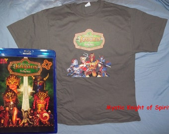 T-shirt et collection BluRay des chevaliers mystiques de Tir Na Nog (1998)