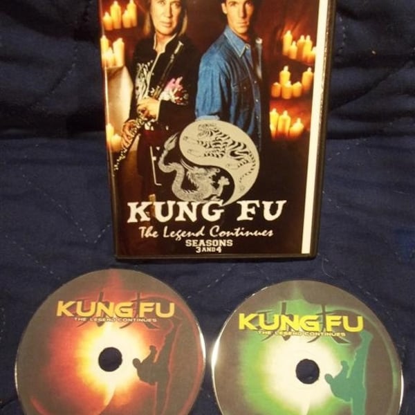Kung Fu – Die Legende geht weiter (1993) Jahreszeiten 3 und 4 Speziell angefertigte BluRay Sammlung David Carradine Chris Potter