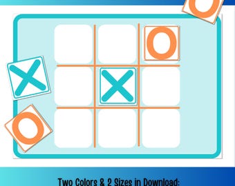 Tic Tac Toe Token Board designed to help support unpredictability in rewards, build kid's flexibility skills, and practice disappointment