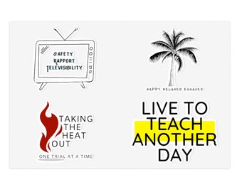 ABA Sticker Sheet for Behavior Therapist, Analyst; Treatment Sayings