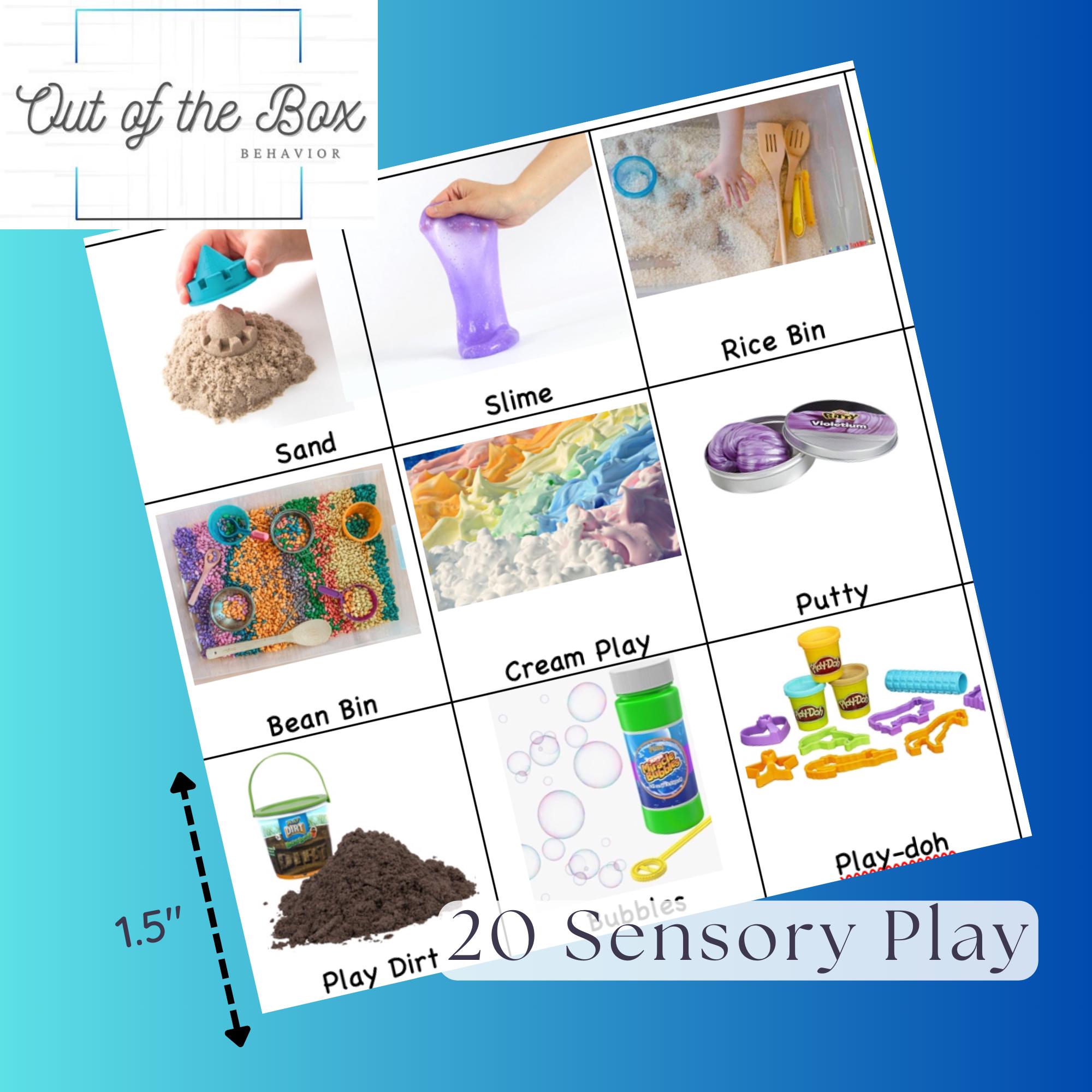 Set of 120 Sensory Picture Communication Cards - Etsy