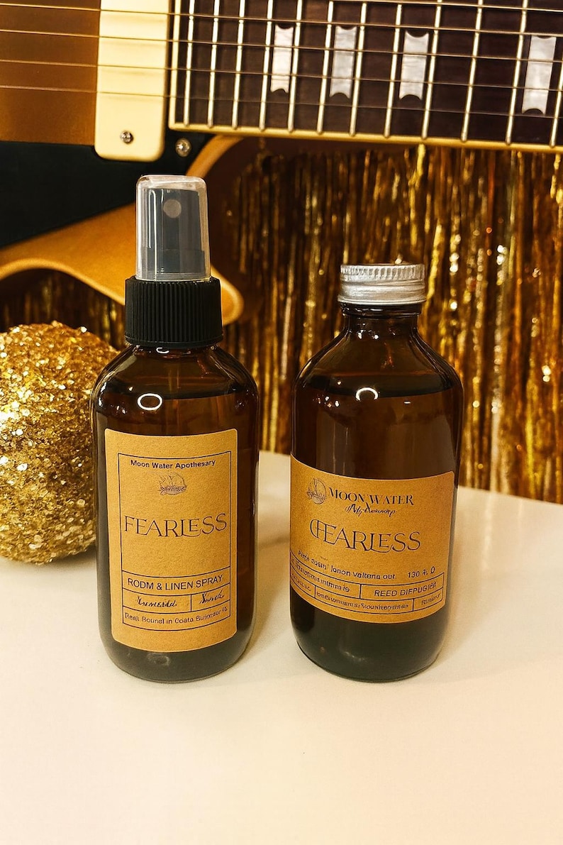 ROOM SPRAY {Fearless} – Lemon Neroli Oud Scent | Clean Citrus Home Fragrance | Inspired by Taylor Swift Swiftie Gift Christmas Music Lover image 1