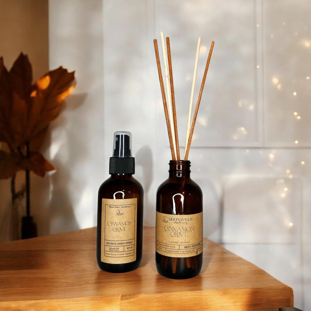 Cinnamon Clove Room Spray & Diffuser Clove Leaf, Cinnamon Fall Scent ...