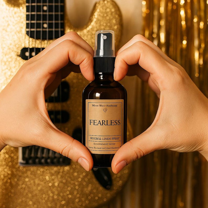 ROOM SPRAY {Fearless} – Lemon Neroli Oud Scent | Clean Citrus Home Fragrance | Inspired by Taylor Swift Swiftie Gift Christmas Music Lover image 2