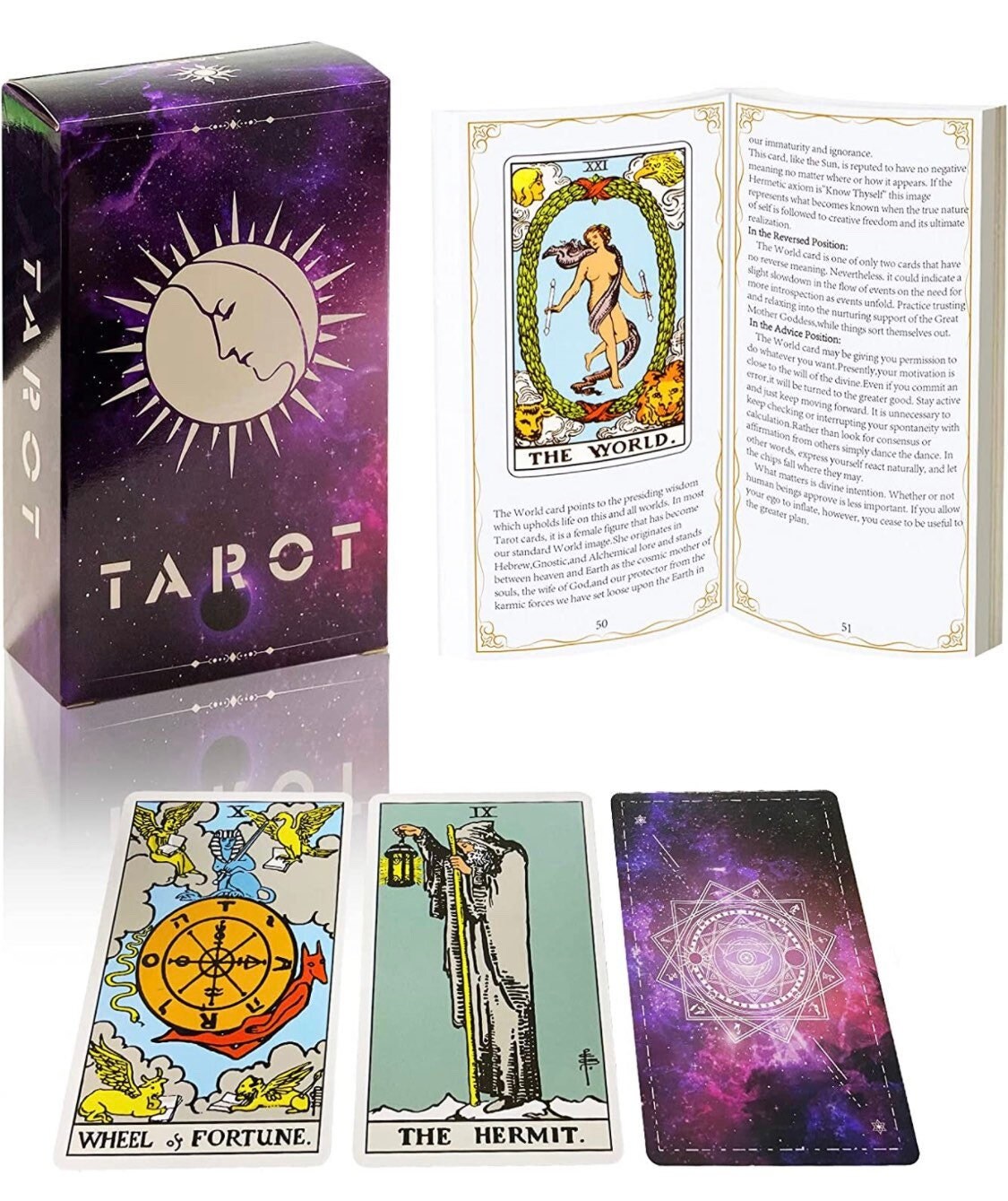 Full Tarot Deck - Etsy