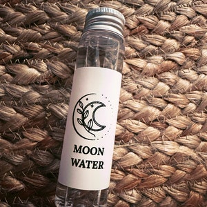 Charged Moon Water | Full Moon Water | Moon Water | Crystal | Sun Water | Bottle | Witch | Hippie | Transformation | Manifest |