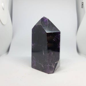 Dark Amethyst AAA Point 464g – High Grade Crystal Tower, Natural Purple Gemstone Display, Rare Collector Mineral & Statement Specimen