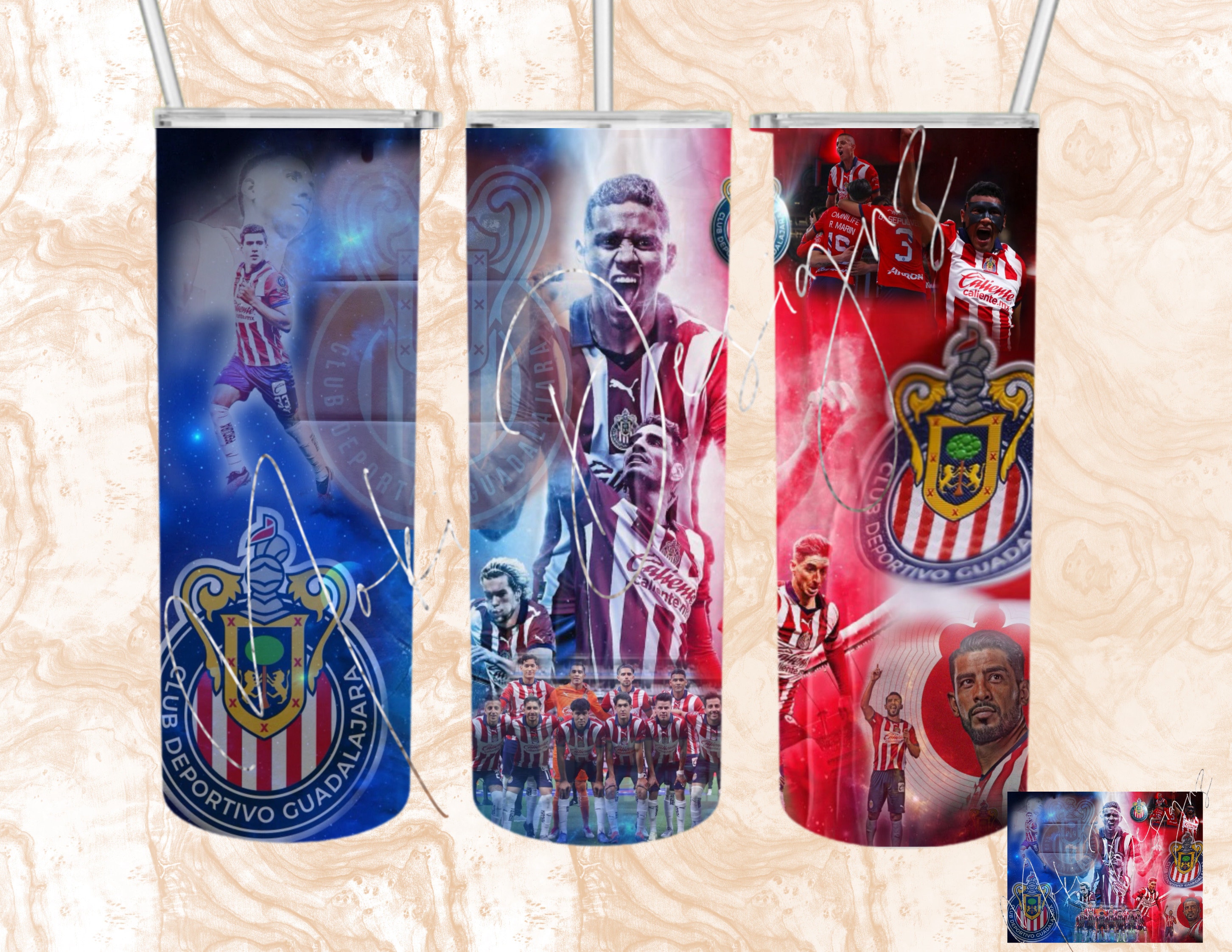 Chivas Tumbler Wrap: Mexican Soccer Team PNG (digital Download) - Etsy