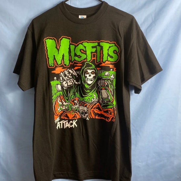 Misfits Rock Black Cotton T-Shirt