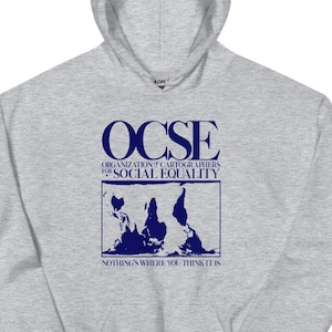 OCSE - Organisation der Kartographen für soziale Gleichheit - Westflügel Fan Hoodie