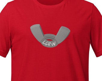 Wingnut Tee Shirt - Detroit Red Wings Fan Gift