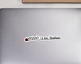 Controle is een illusie - Mr. Robot-fansticker