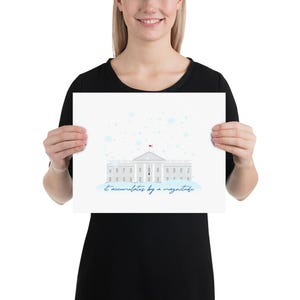 It Accumulates by a Magnitude - West WIng Fan Poster