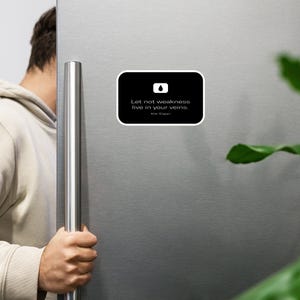 Let Not Weakness Live in Your Veins - Severance Fan Magnet