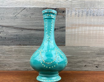 Anthropologie Beaded Bud Vase