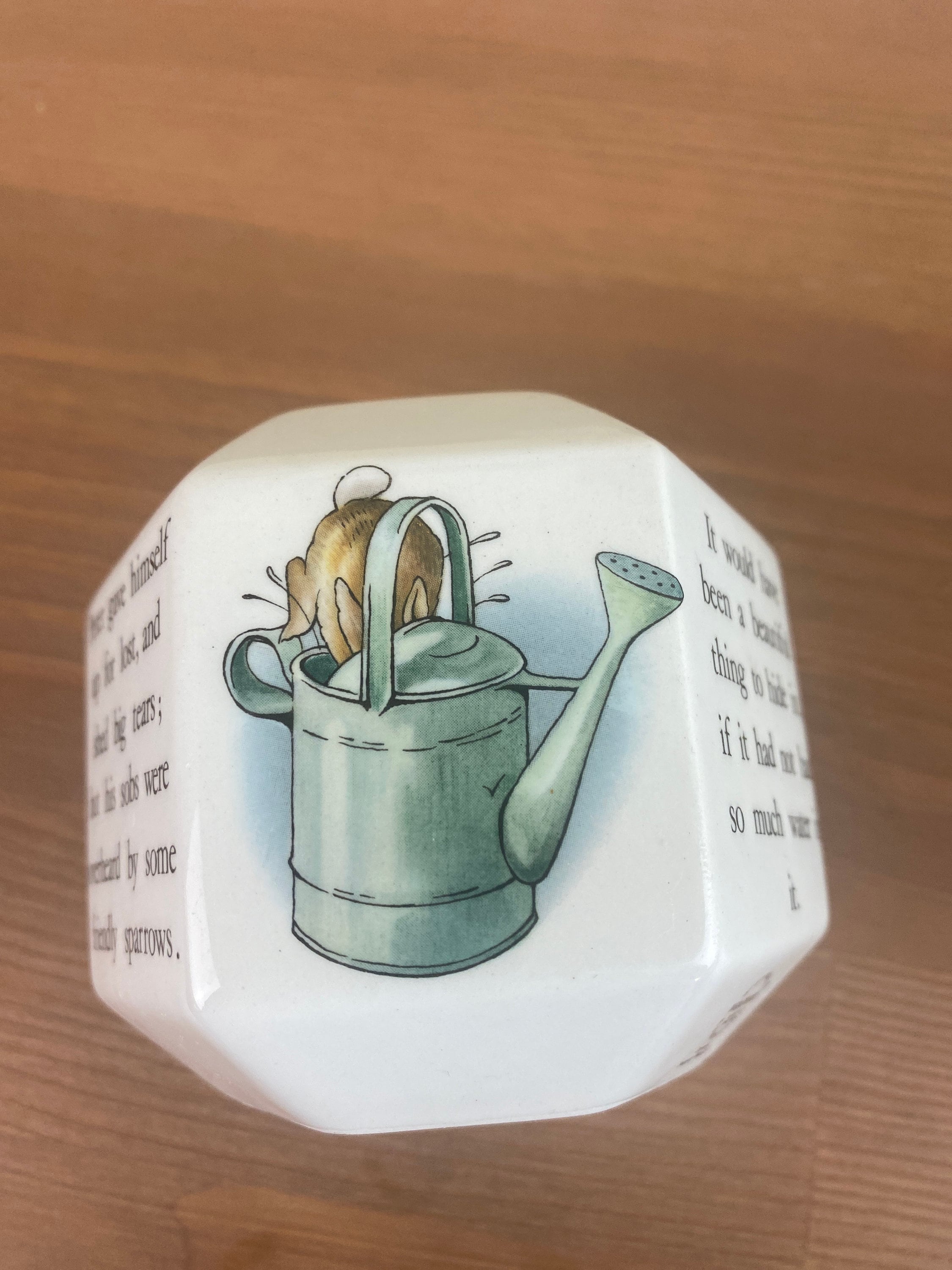 ウェッジウッド ピーターラビットの六角形貯金箱 ウェッジウッド ピーターラビットの六角形貯金箱 ウエッジウッド