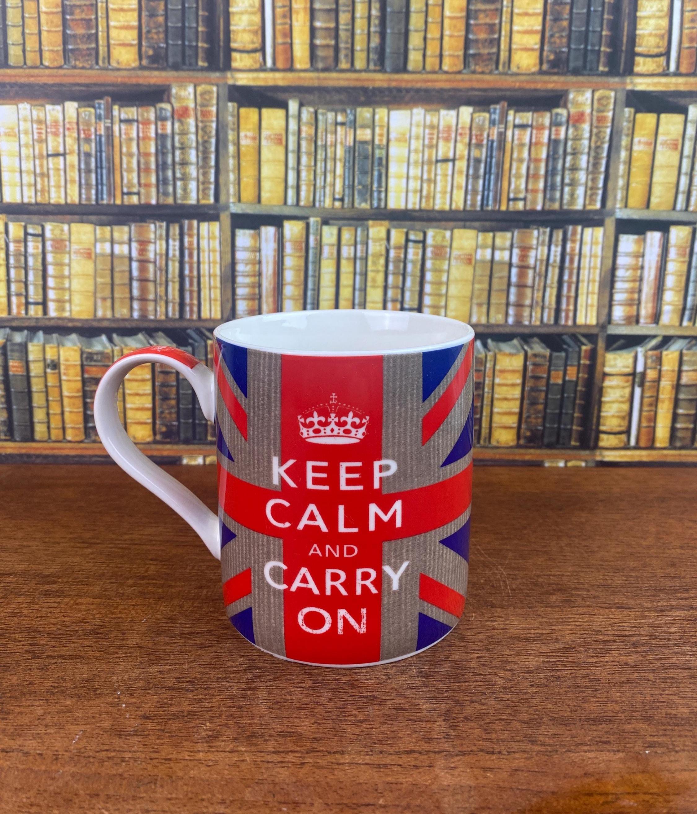 Sottobicchiere Union Jack Keep Calm: Regalo Simpatico Per Amanti Della Gran Bretagna - 5